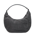 Jimmy Choo Gray Leather Shoulder Bag