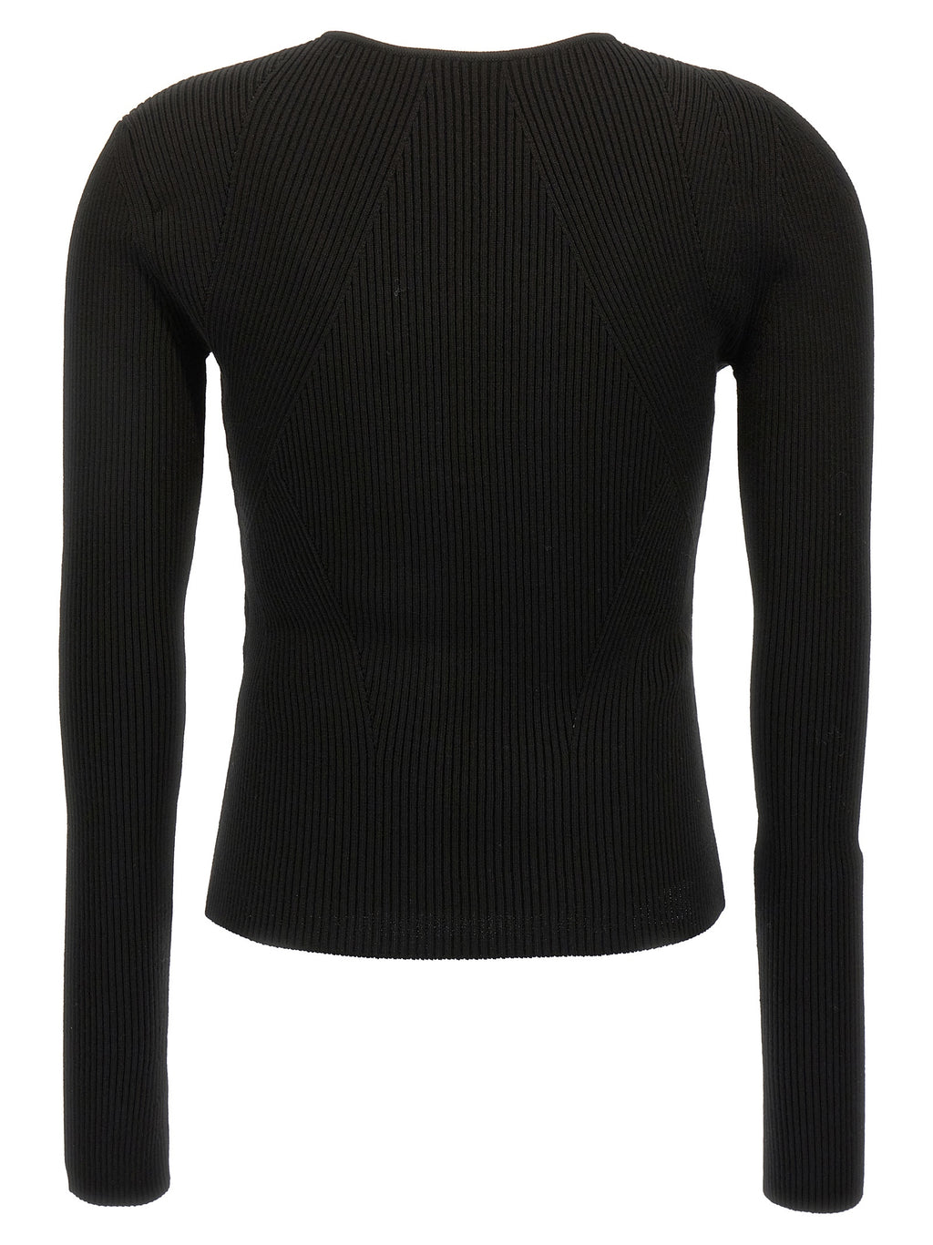 Alexander McQueen Black Wool Cardigan