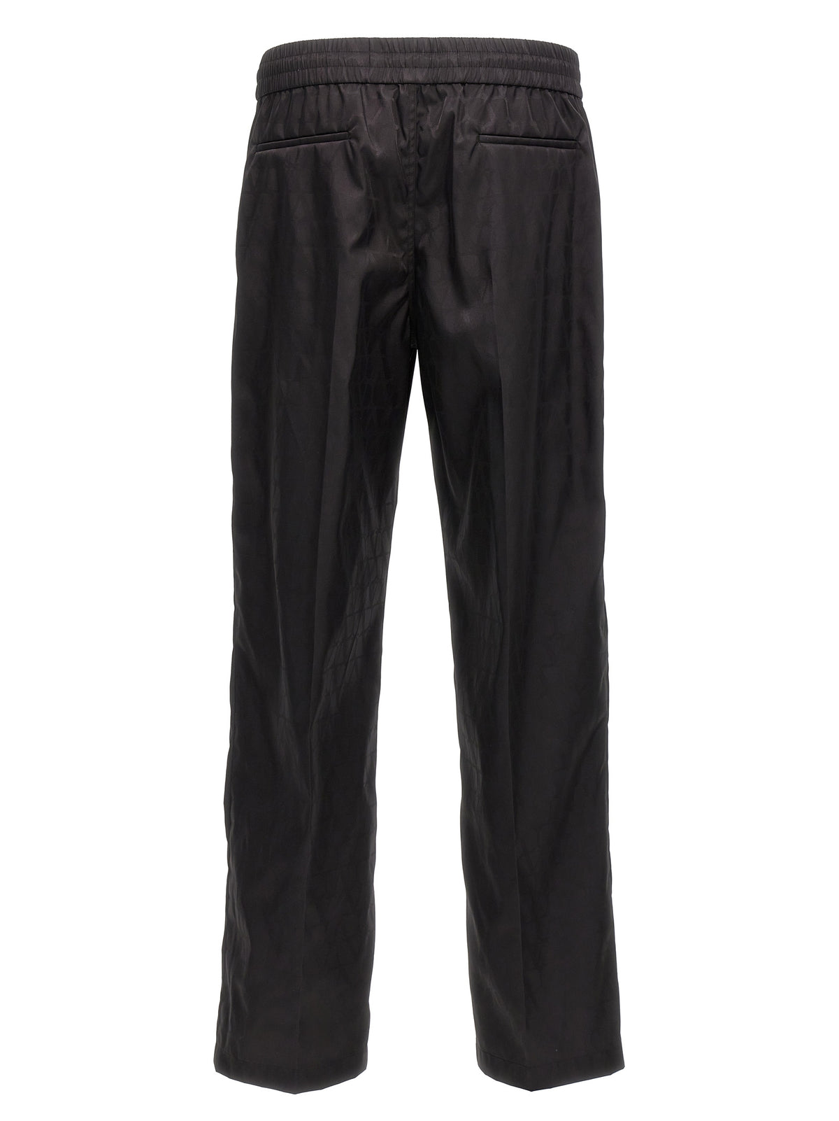 Valentino Garavani Black Polyamide Casual Pants