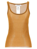 Max Mara Beige Silk Tank Tops