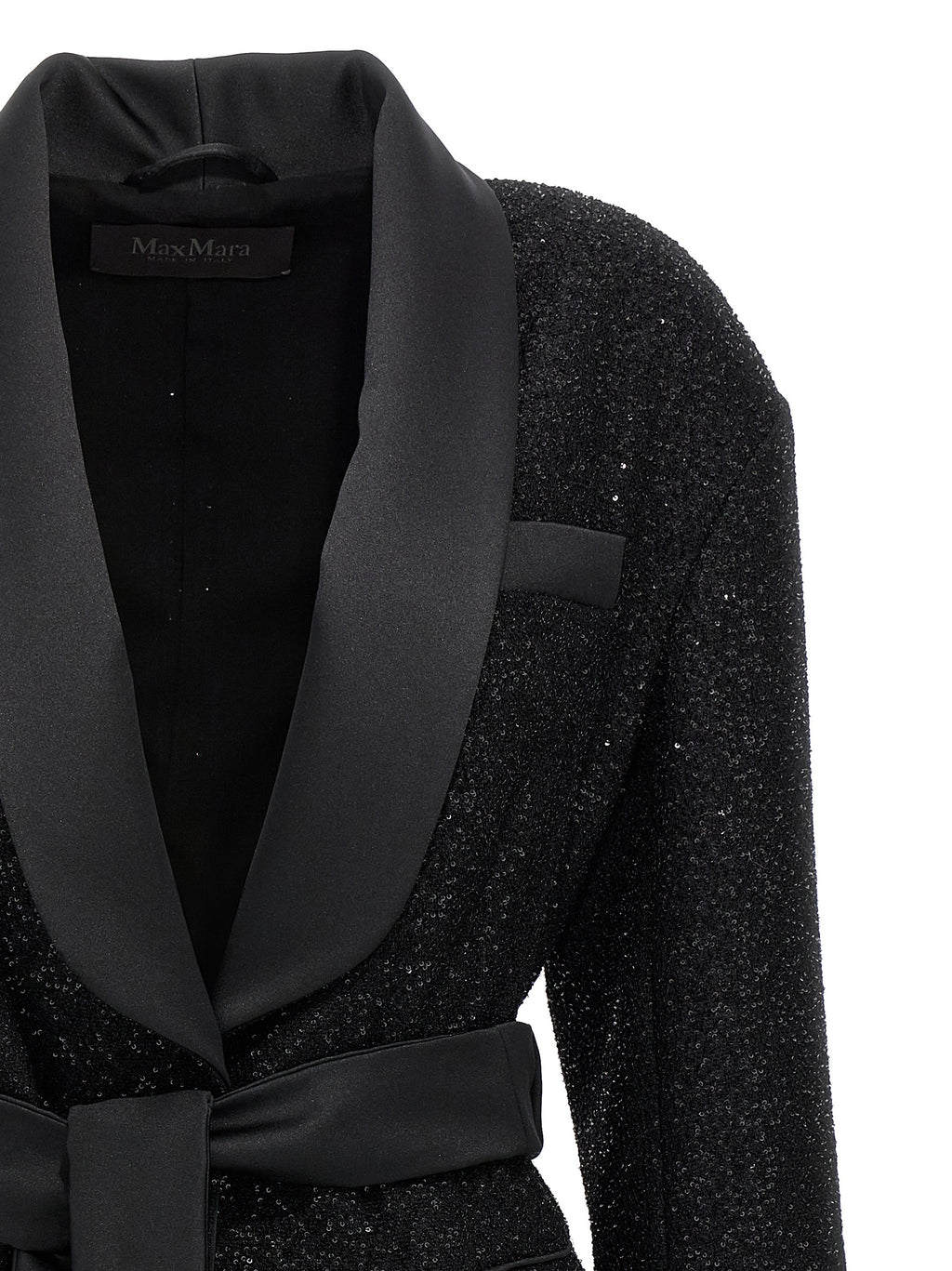 Max Mara Black Viscose Blazer