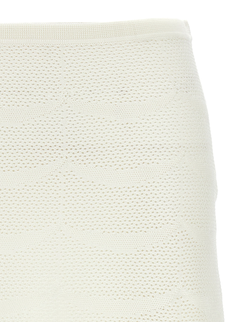 Tom Ford White Cotton Long Skirt