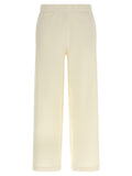 Max Mara White Silk Casual Pants