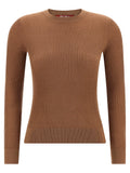 Max Mara Beige Silk Cardigan