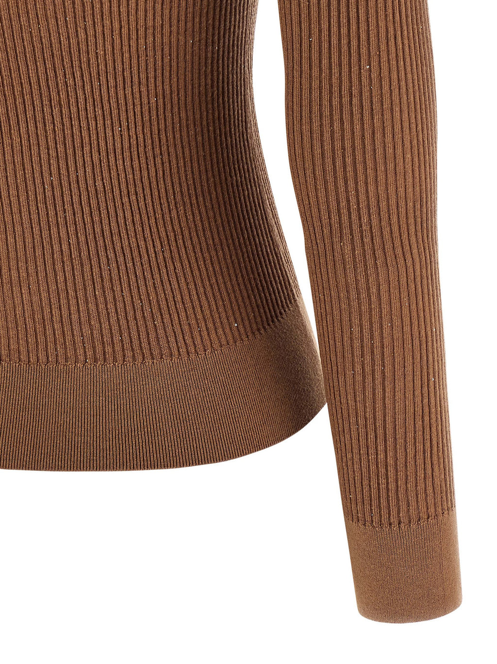 Max Mara Beige Silk Cardigan