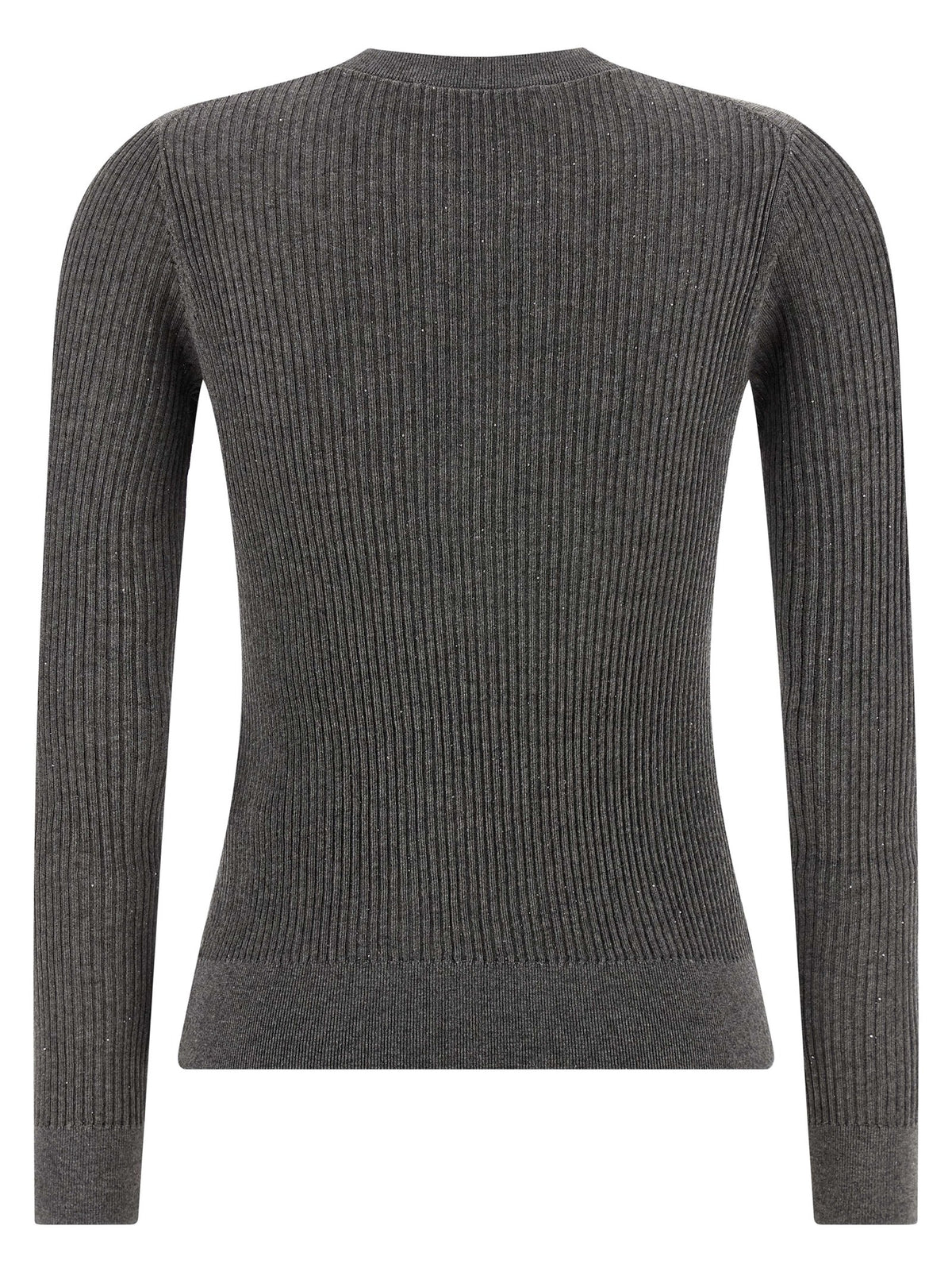 Max Mara Gray Silk Cardigan