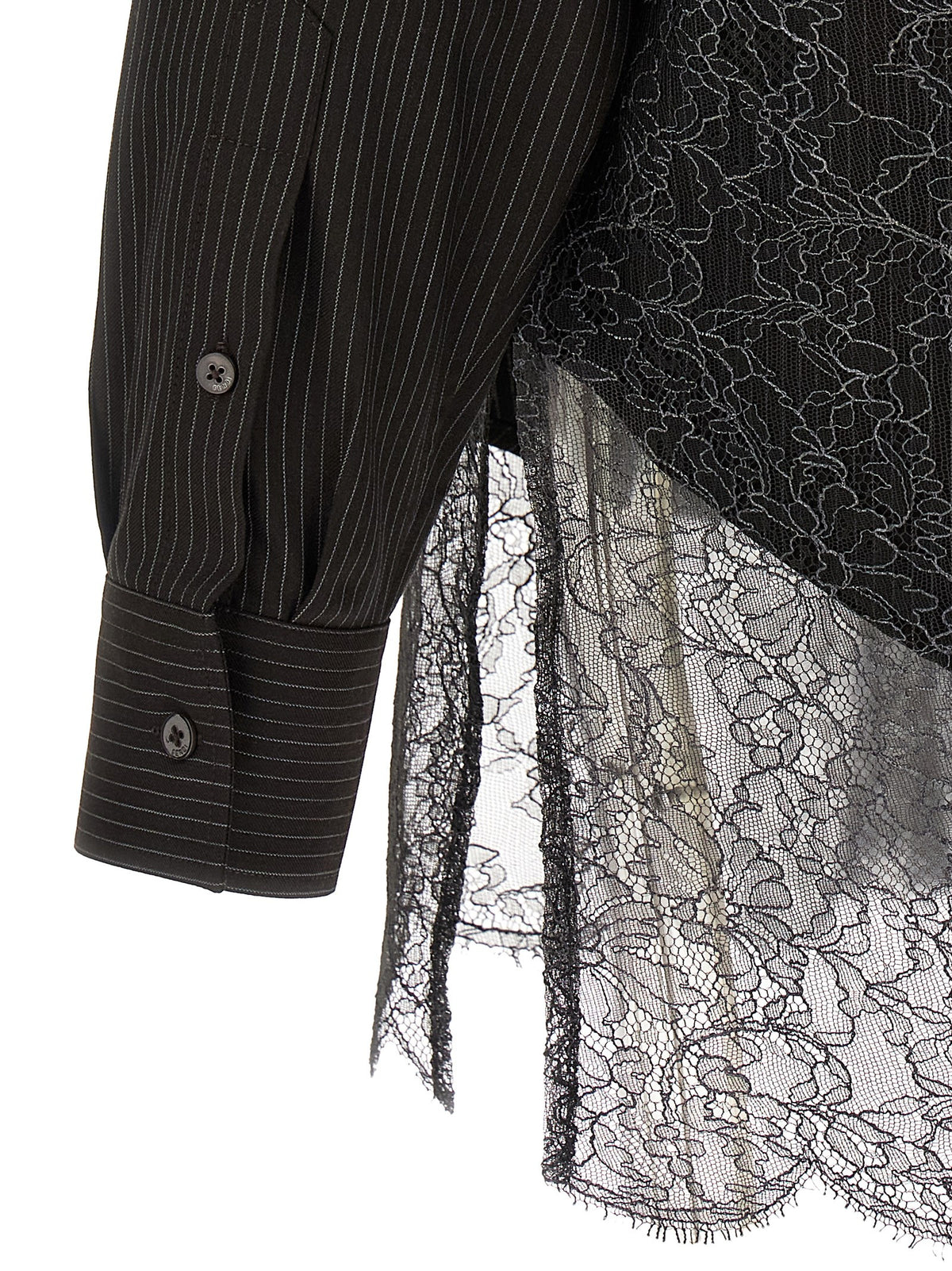 Fendi Brown Virgin Wool Blouse
