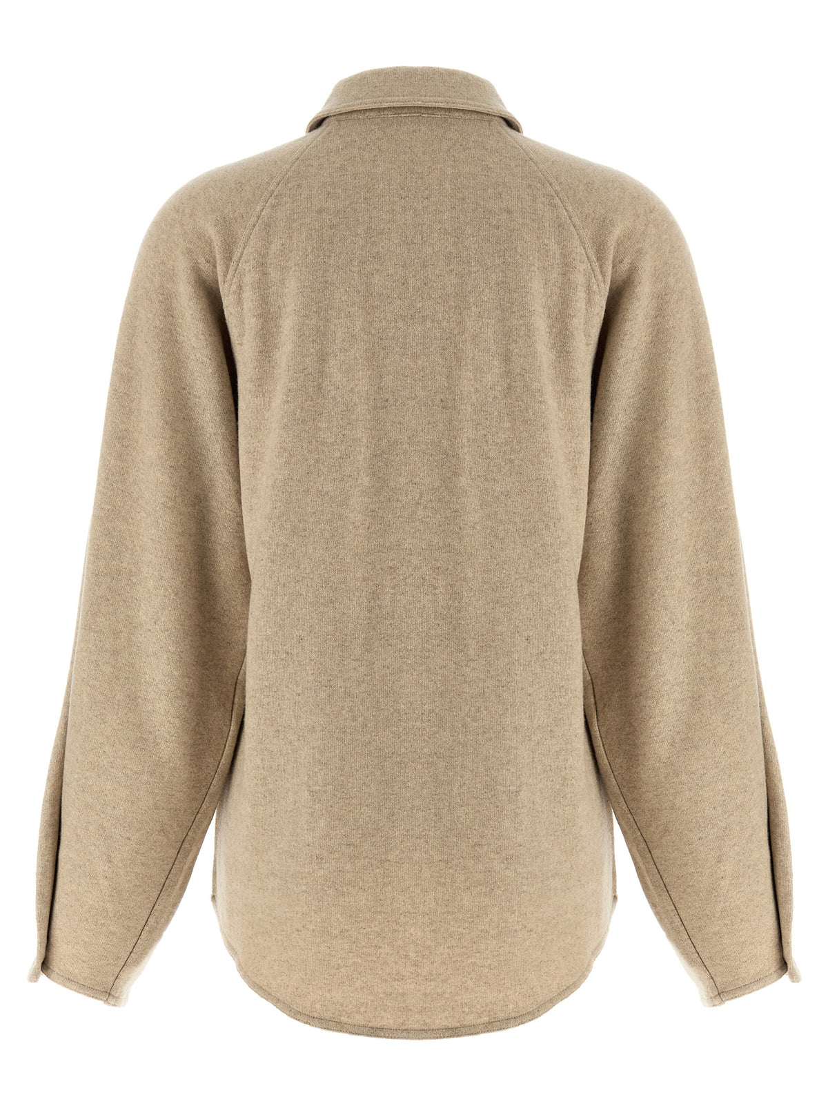 Max Mara Beige Cashmere Blouse