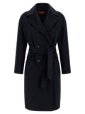 Max Mara Blue Cashmere Coat
