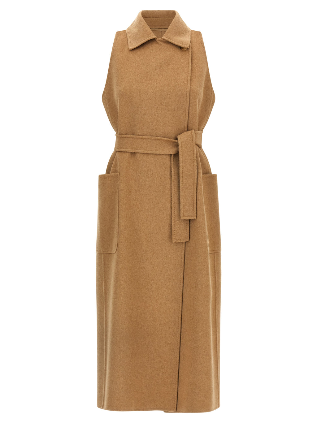 Max Mara Beige Wool Coat