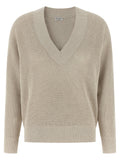 Brunello Cucinelli Beige Cotton Cardigan