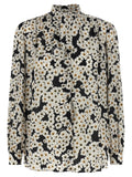 Valentino Garavani Bicolor Silk Blouse