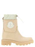 Moncler Beige Pvc Ankle Boots