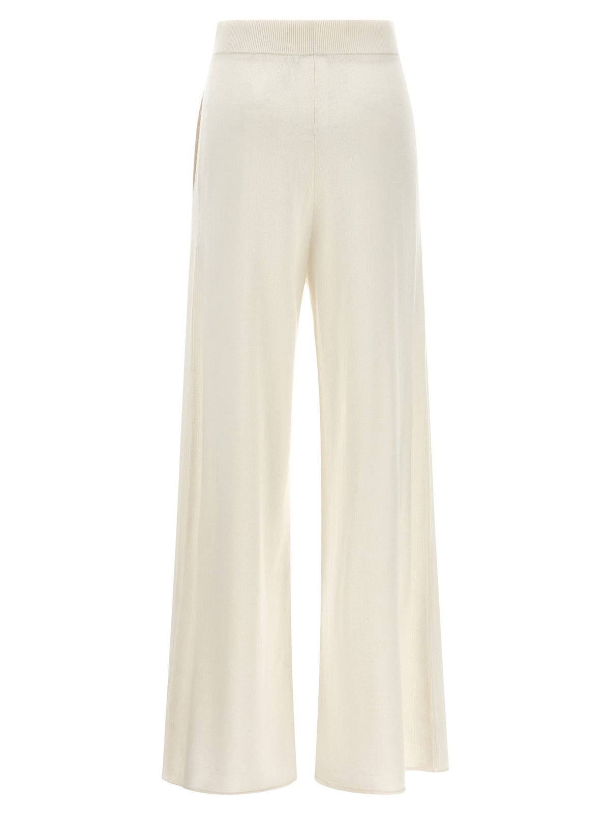 Max Mara White Cashmere Casual Pants
