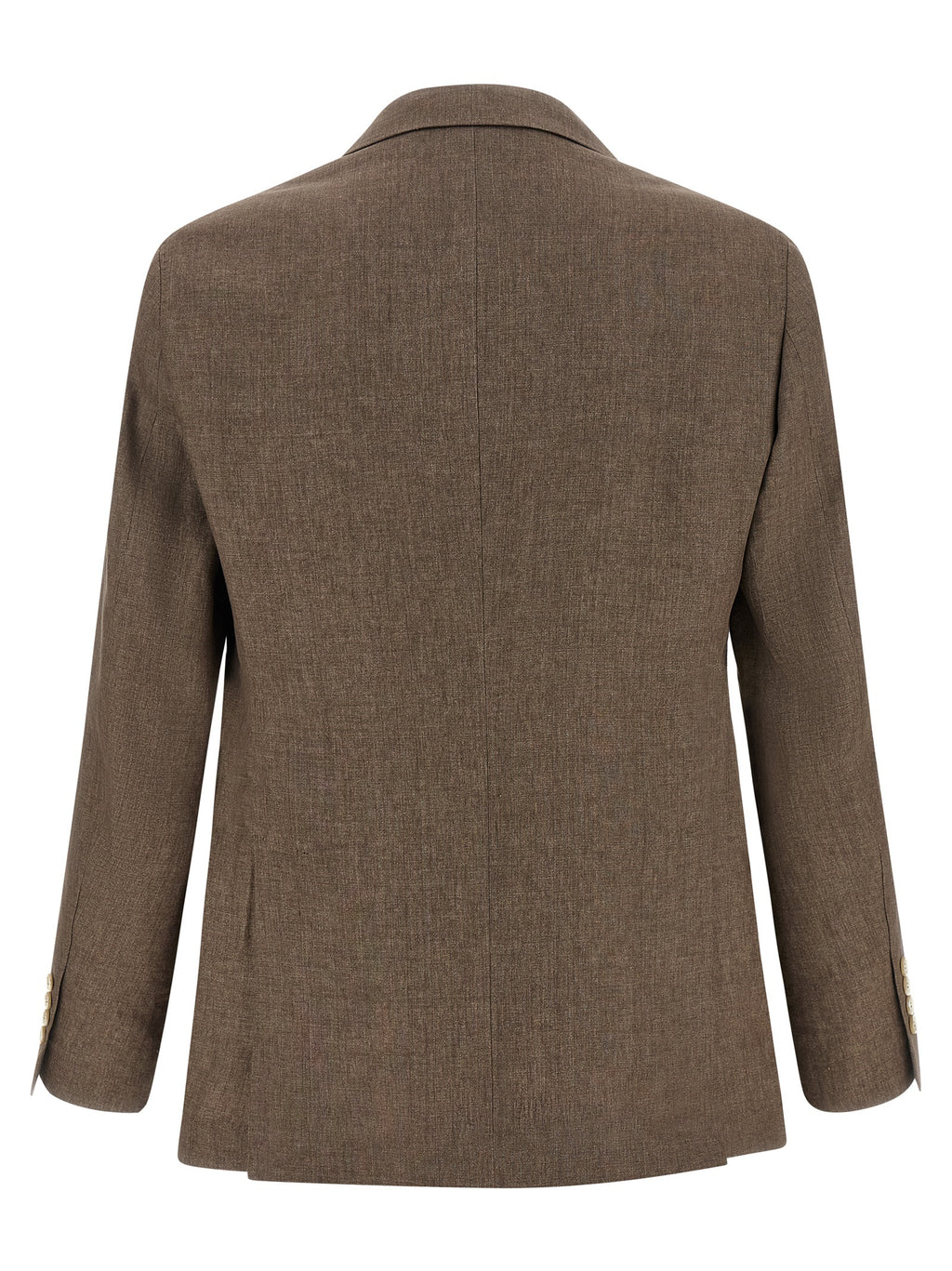 Brunello Cucinelli Brown Linen Blazer