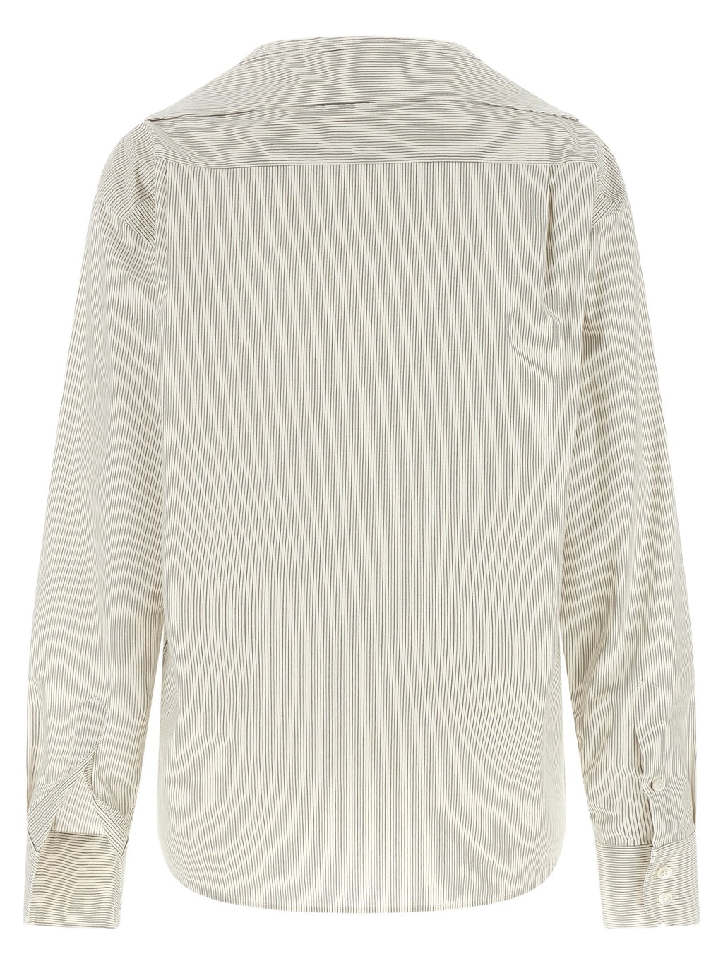 MM6 Maison Margiela Gray Cotton Blouse