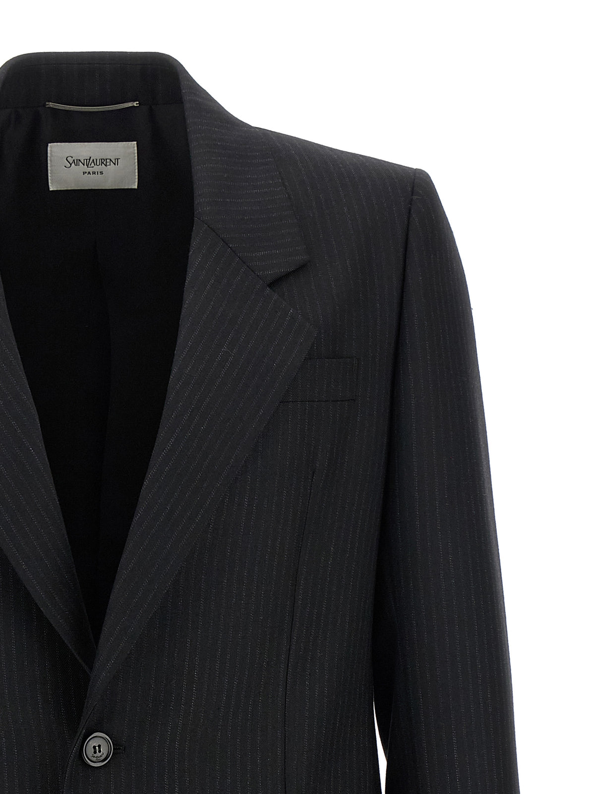Saint Laurent Black Wool Blazer
