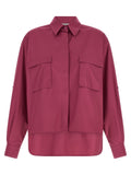 Max Mara Fuchsia Cotton Blouse
