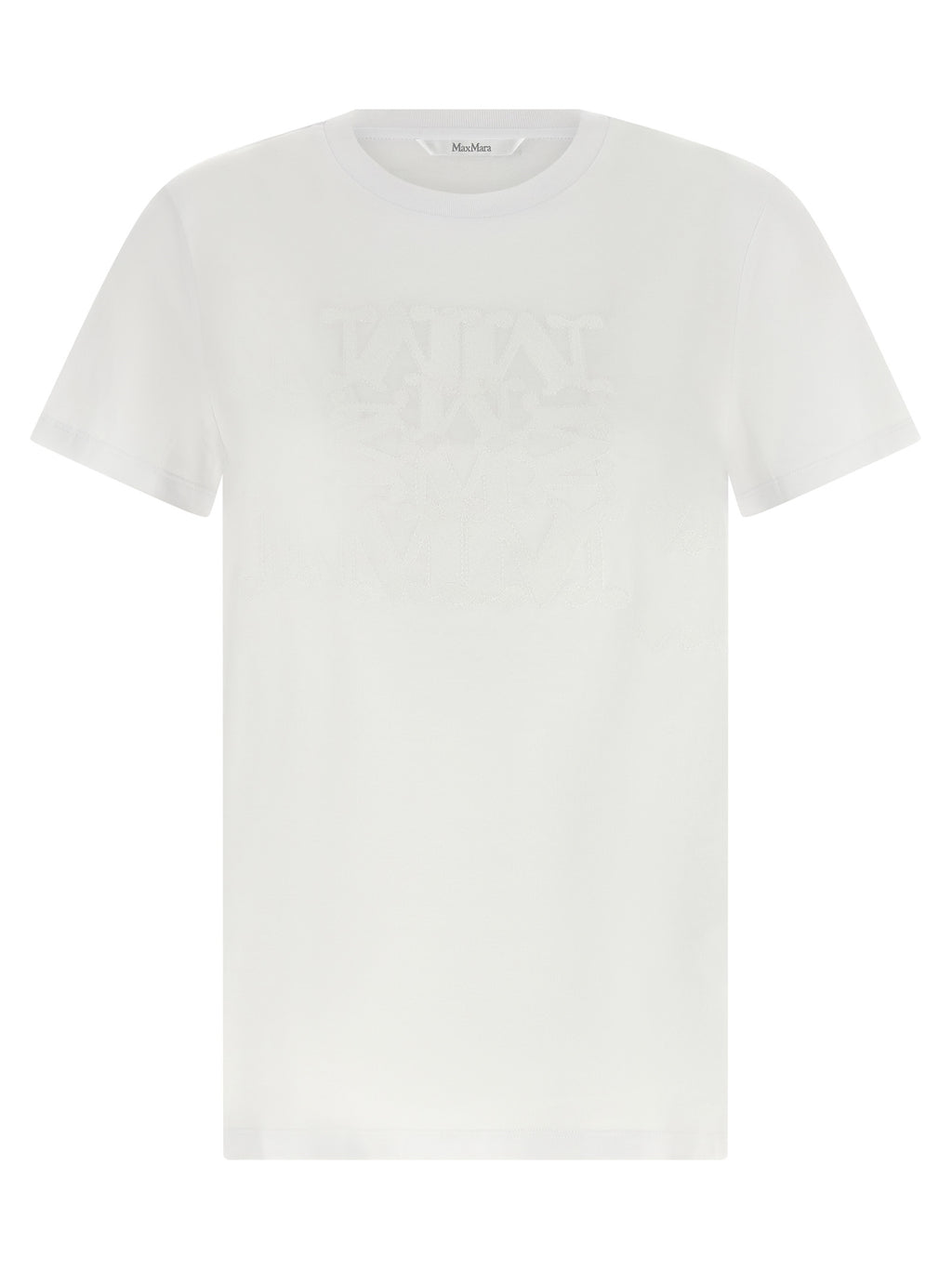 Max Mara White Cotton T-Shirt