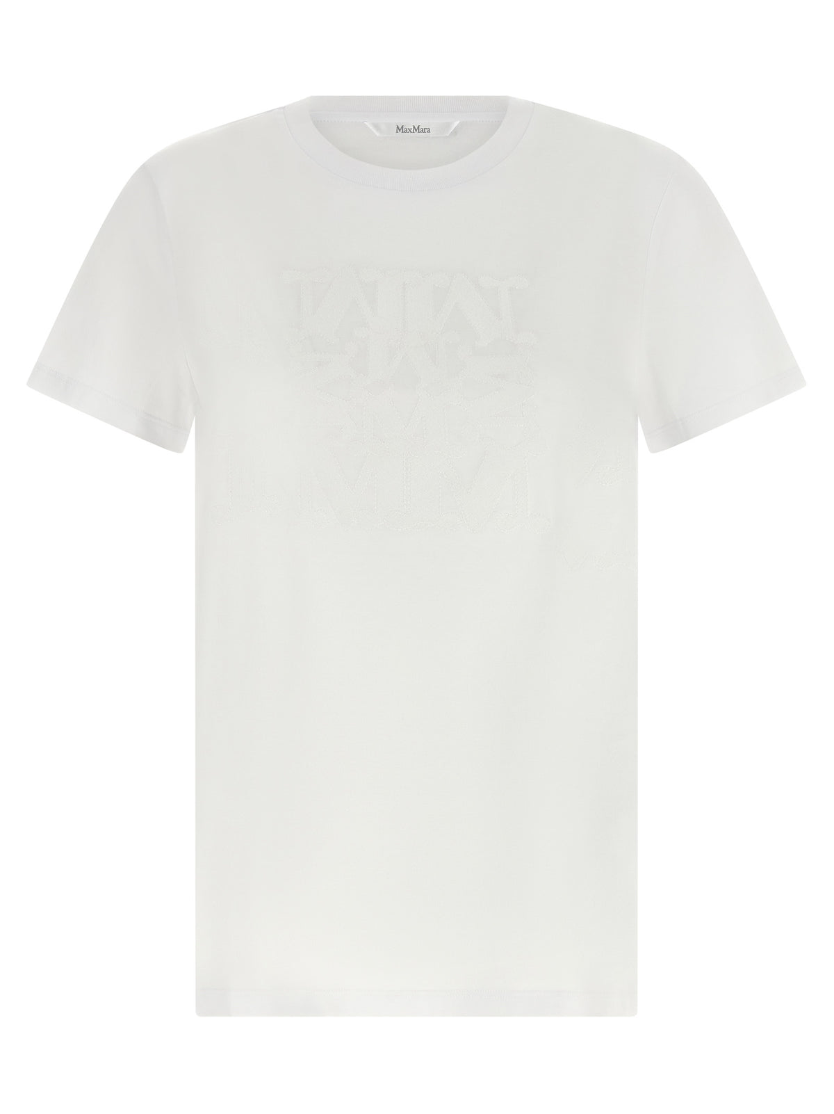 Max Mara White Cotton T-Shirt