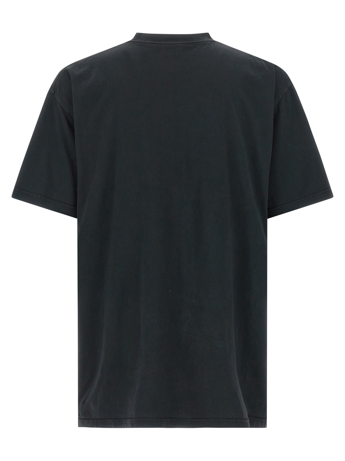 Balenciaga Black Cotton T-Shirt