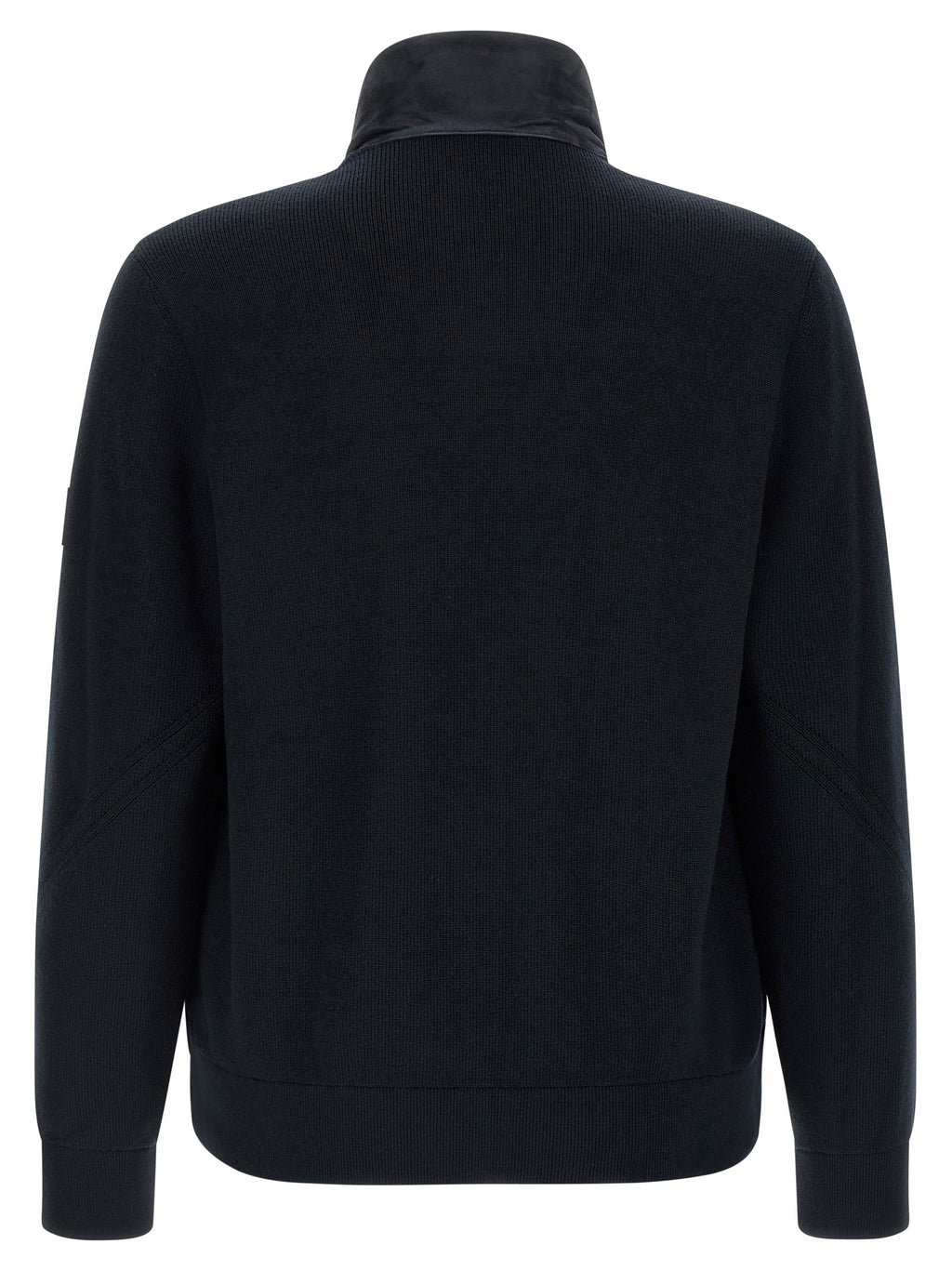 Mackage Blue Virgin Wool Full-Length Jacket