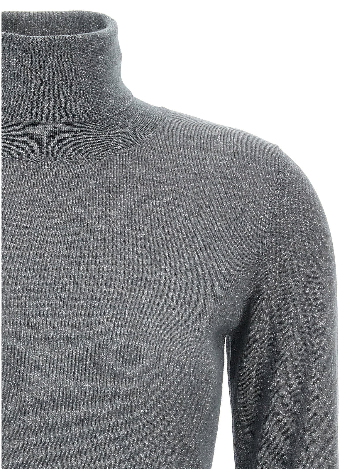 Brunello Cucinelli Gray Cashmere Cardigan