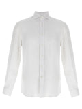Brunello Cucinelli White Linen Blouse