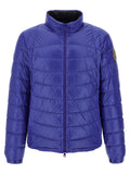 Moncler Blue Polyamide Full-Length Jacket