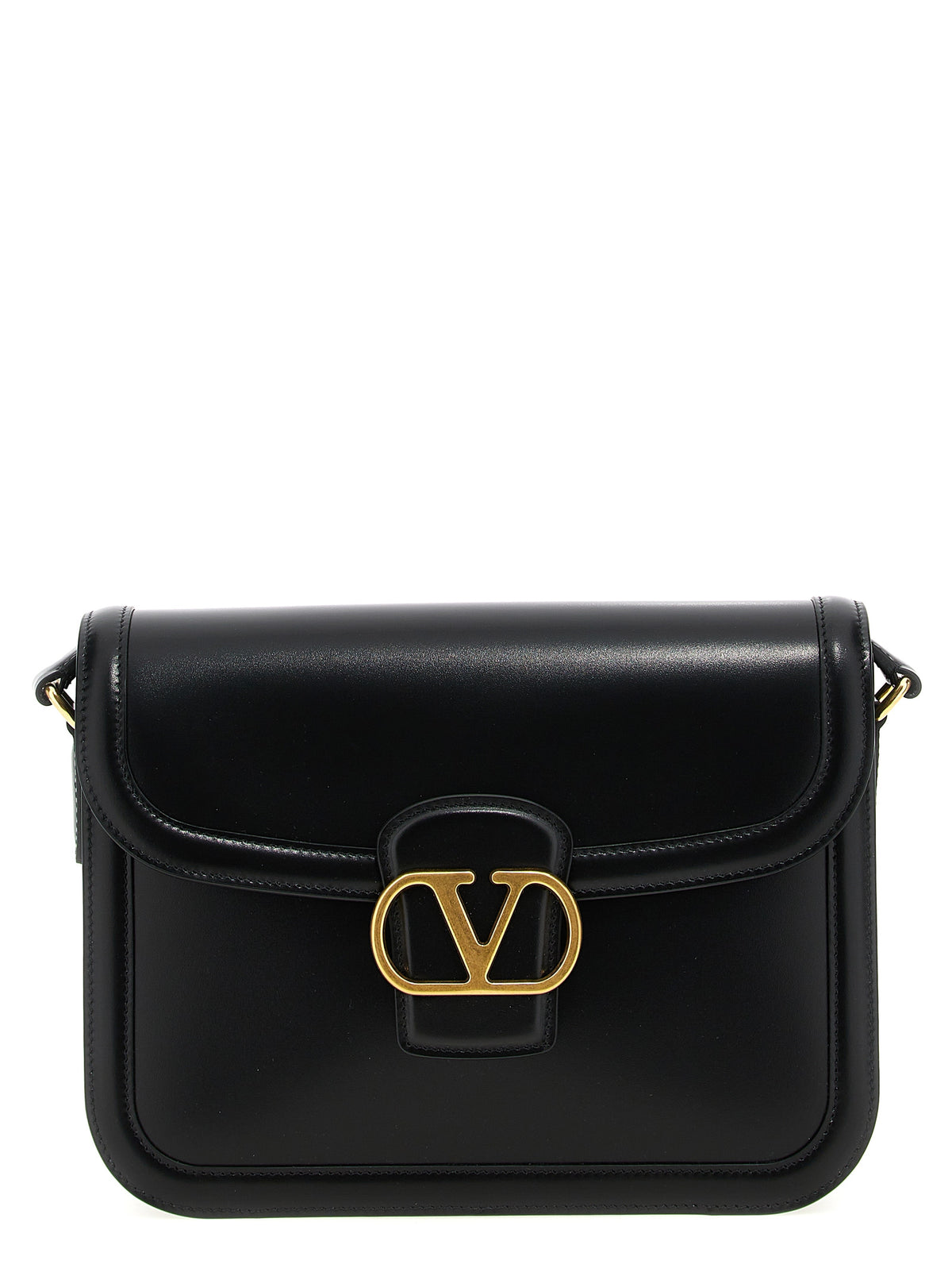 Valentino Garavani Black Calfskin Shoulder Bag