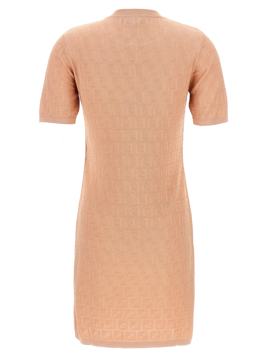 Fendi Multicolor Cotton Short Dress