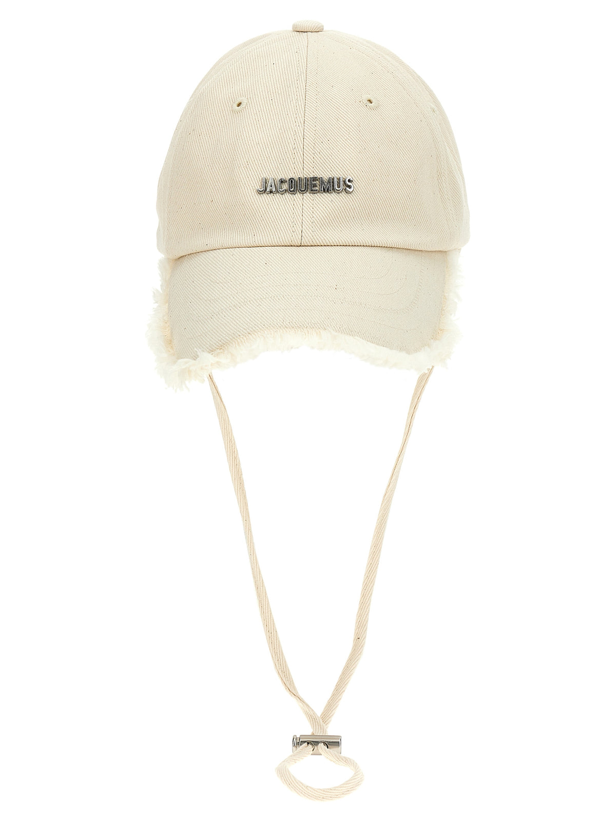 Jacquemus White Cotton Cap (Baseball Hat)