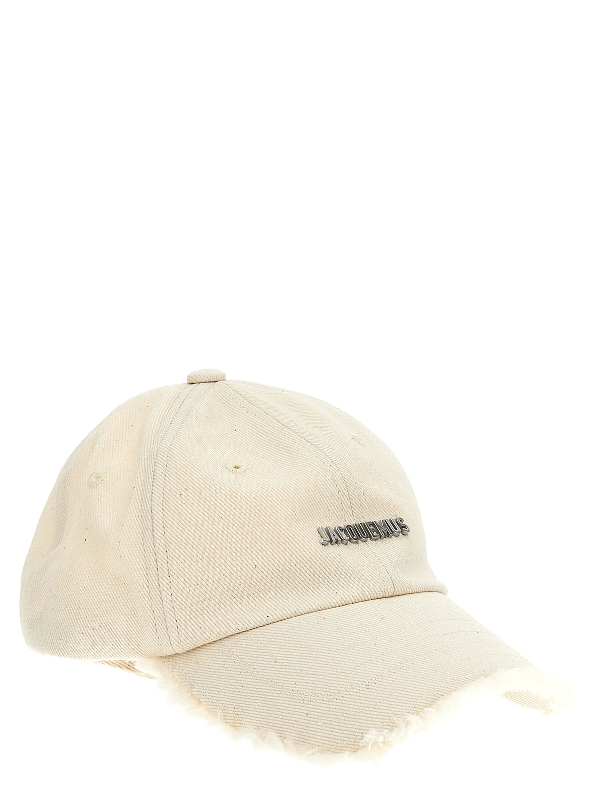Jacquemus White Cotton Cap (Baseball Hat)