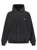 Balenciaga Gray Cotton Sweatshirt