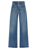 Jacquemus Blue Cotton Jeans Denim