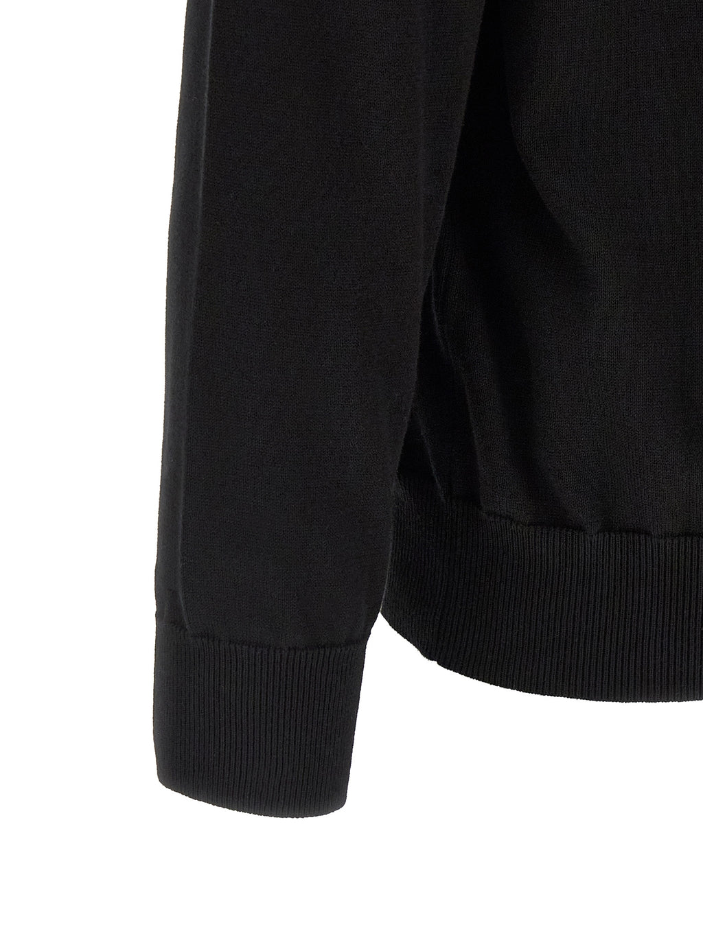 Stone Island Black Cotton Cardigan