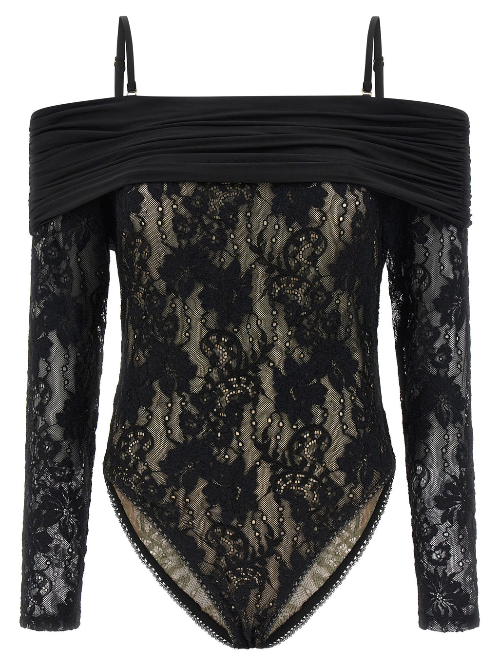 Zimmermann Black Polyamide Bodysuit