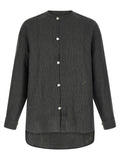 Jacquemus Gray Linen Blouse