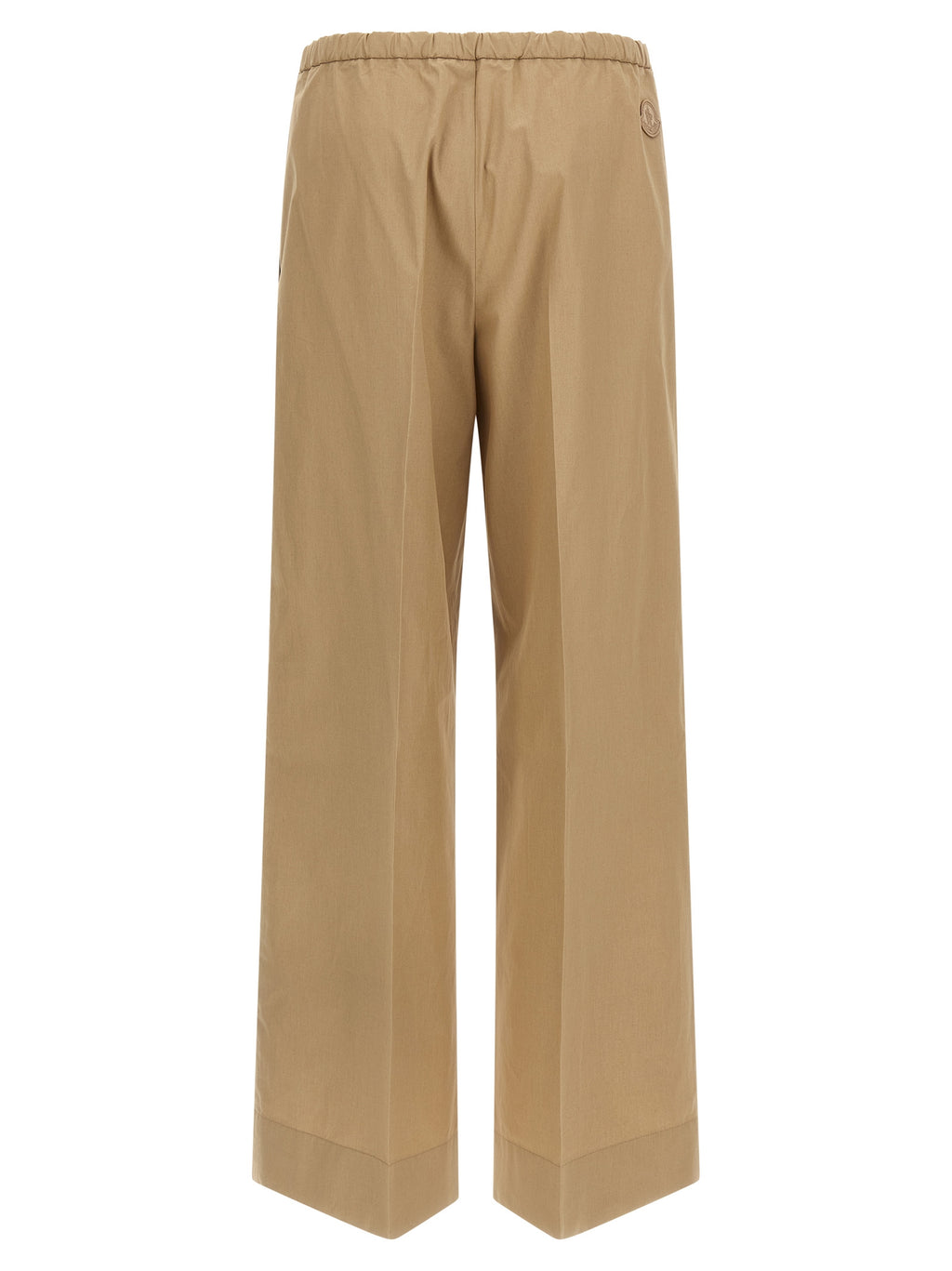 Moncler Beige Cotton Casual Pants