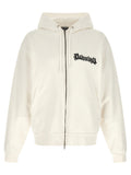 Balenciaga White Cotton Sweatshirt