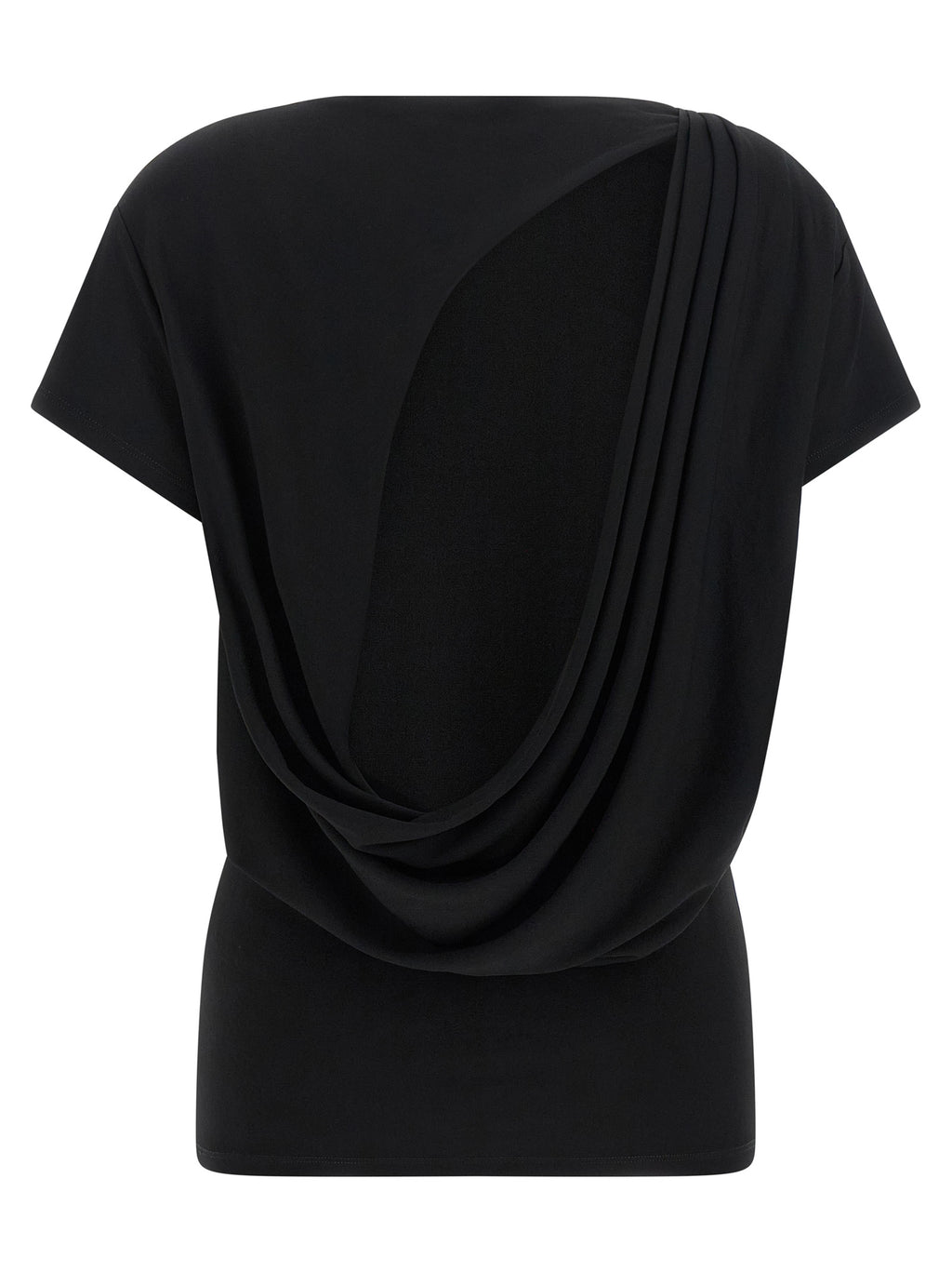 Jacquemus Black Viscose T-Shirt