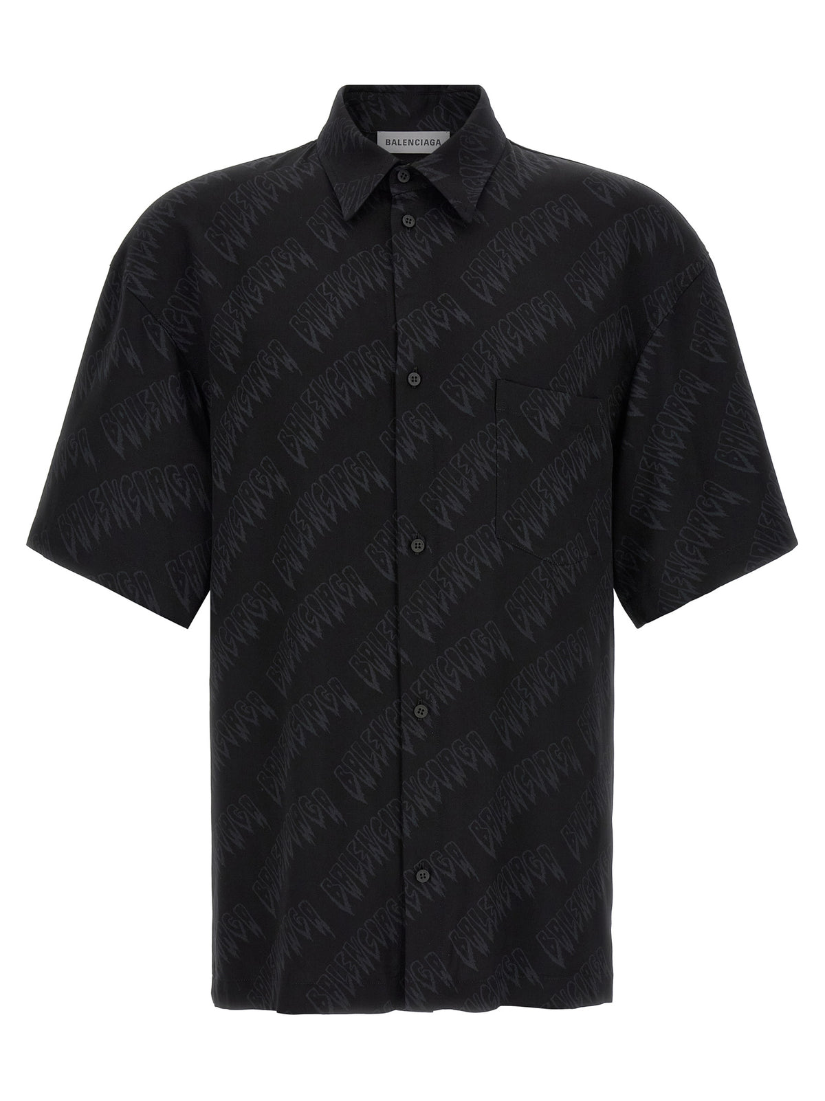 Balenciaga Black Viscose Blouse