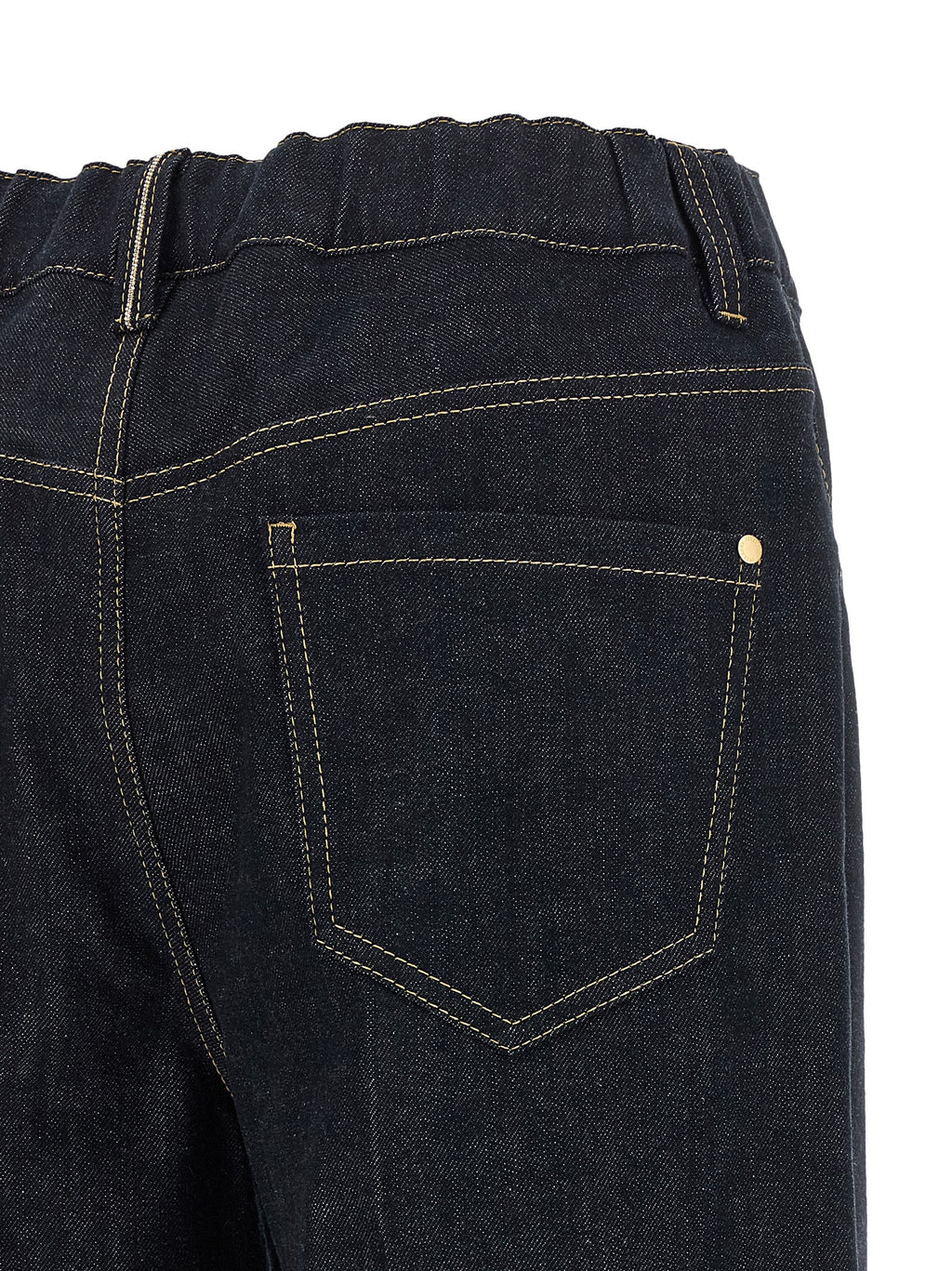 Brunello Cucinelli Blue Cotton Jeans Denim