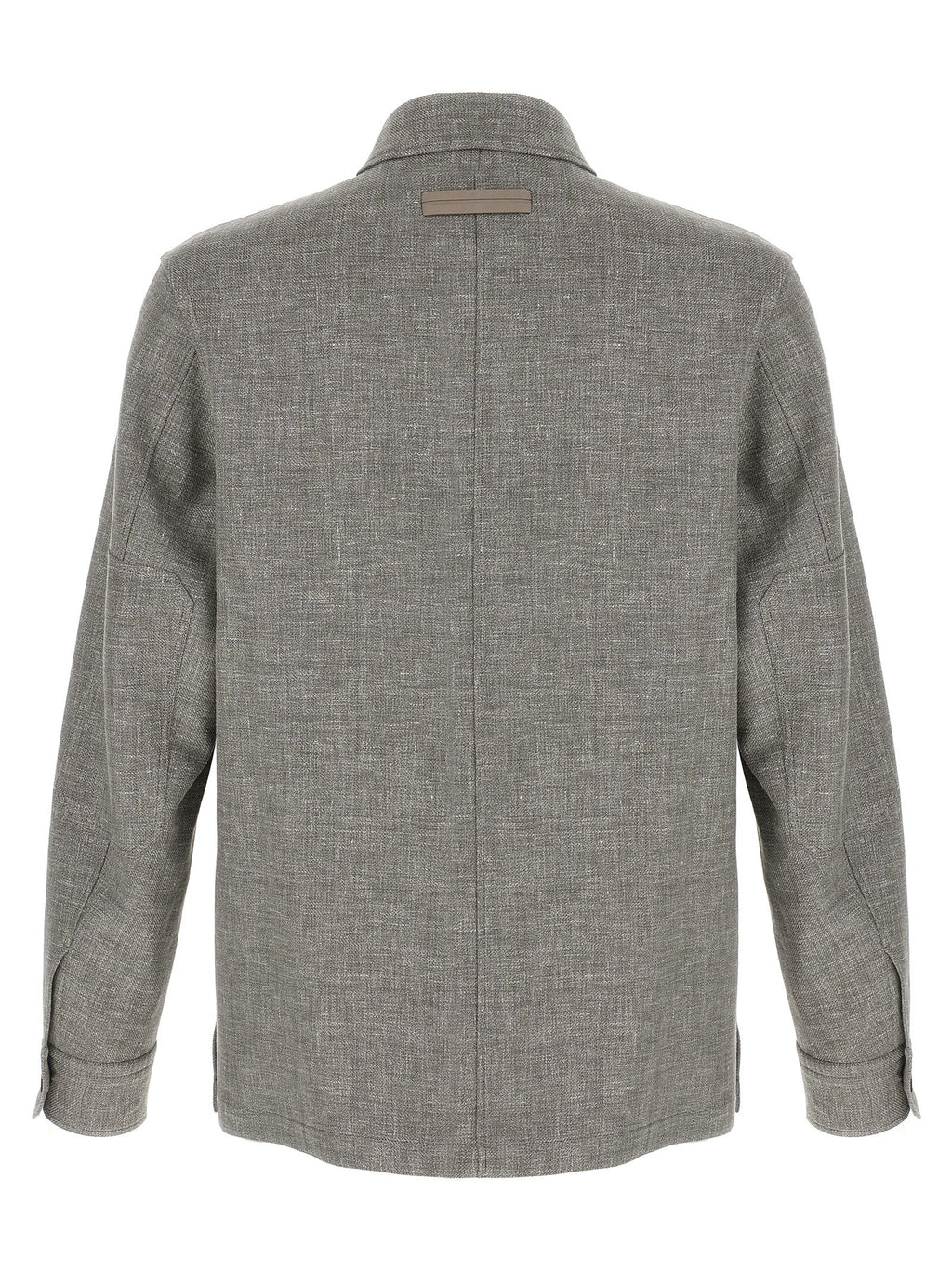 ZEGNA Beige Linen Blouse