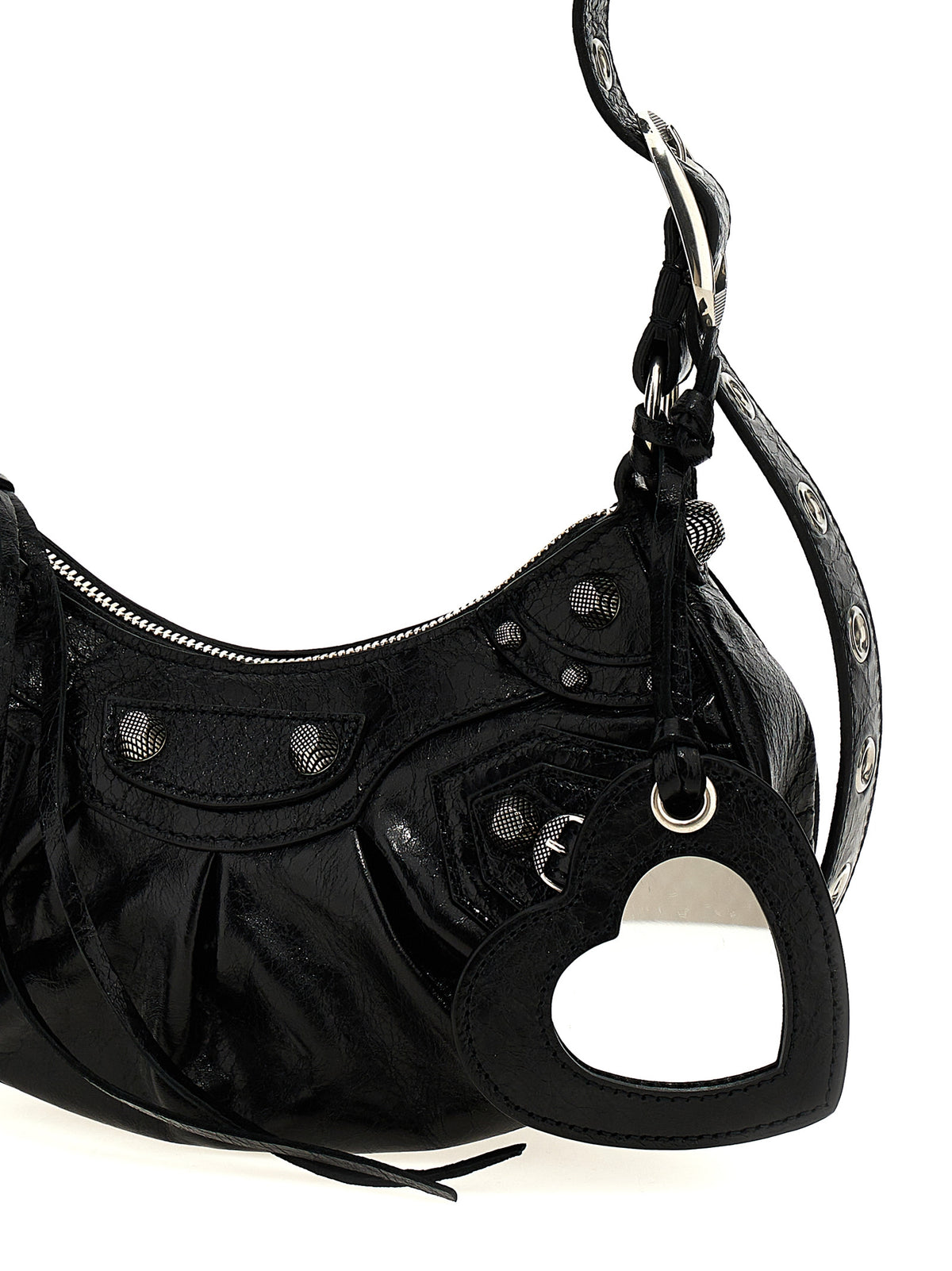 Balenciaga Black Lamb Leather Shoulder Bag
