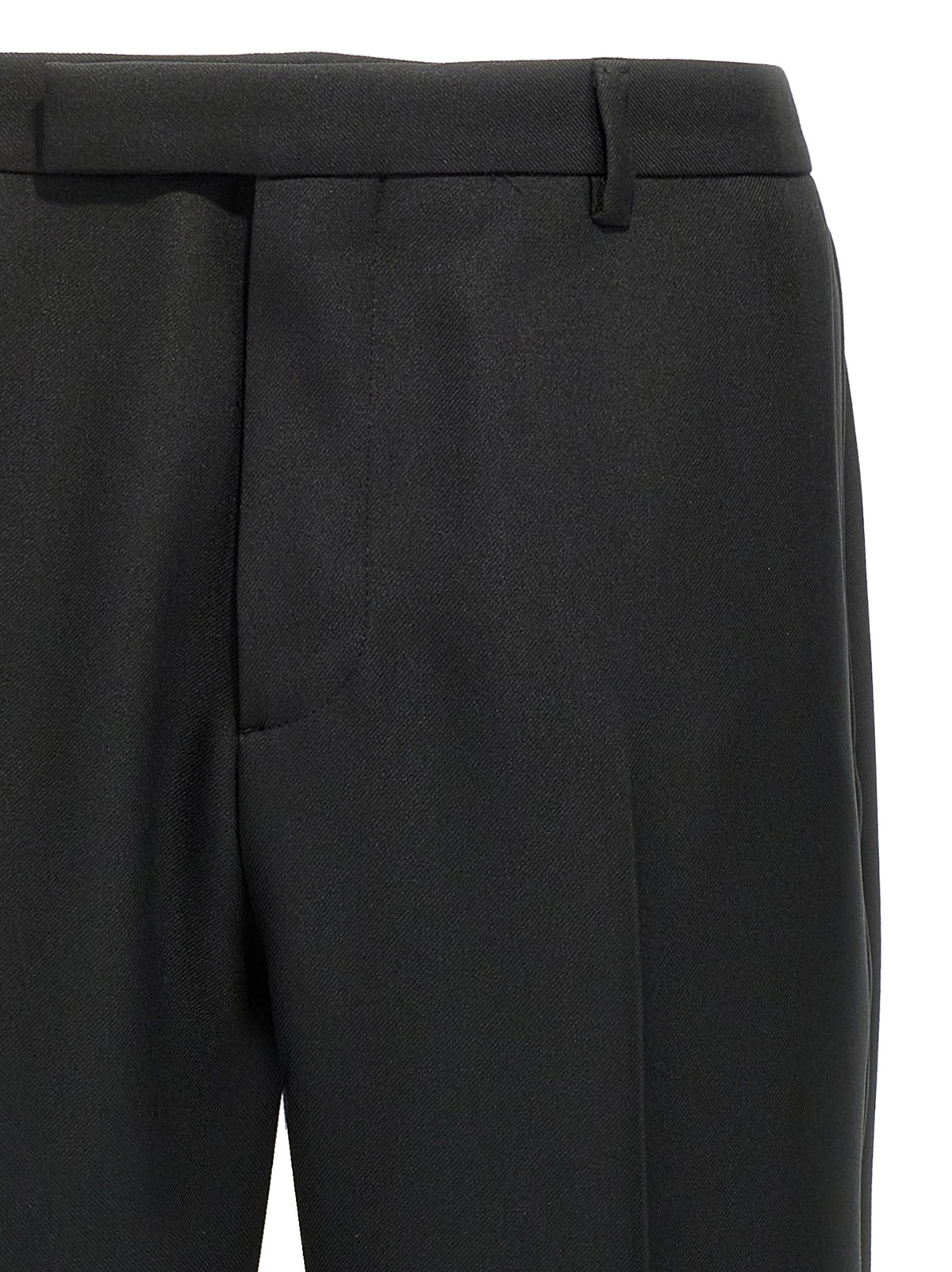 Gucci Black Polyester Casual Pants