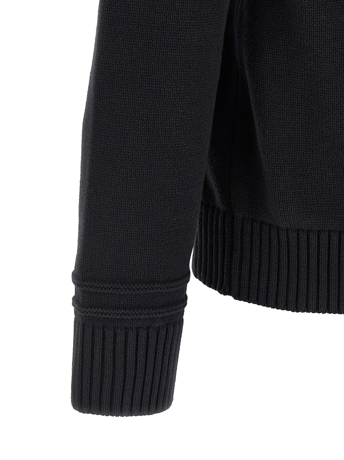 Gucci Black Cotton Cardigan