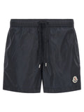 Moncler Blue Polyamide Cargo Shorts