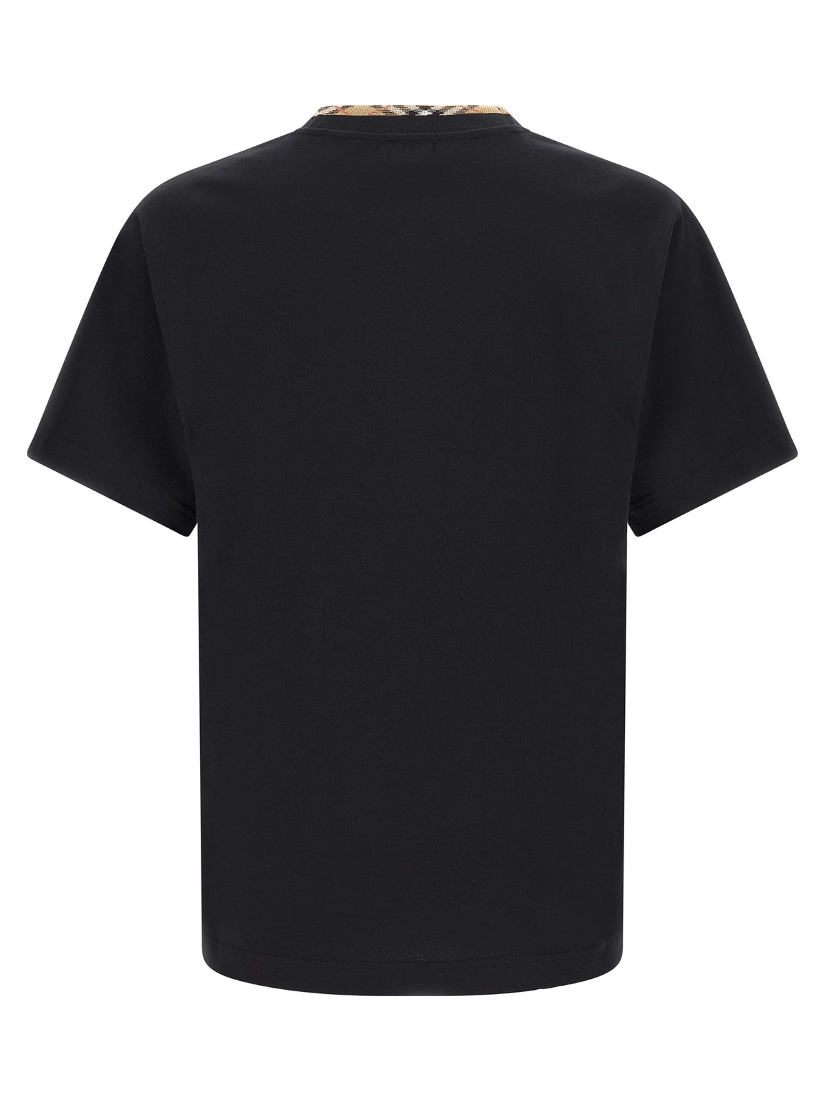 Burberry Black Cotton T-Shirt