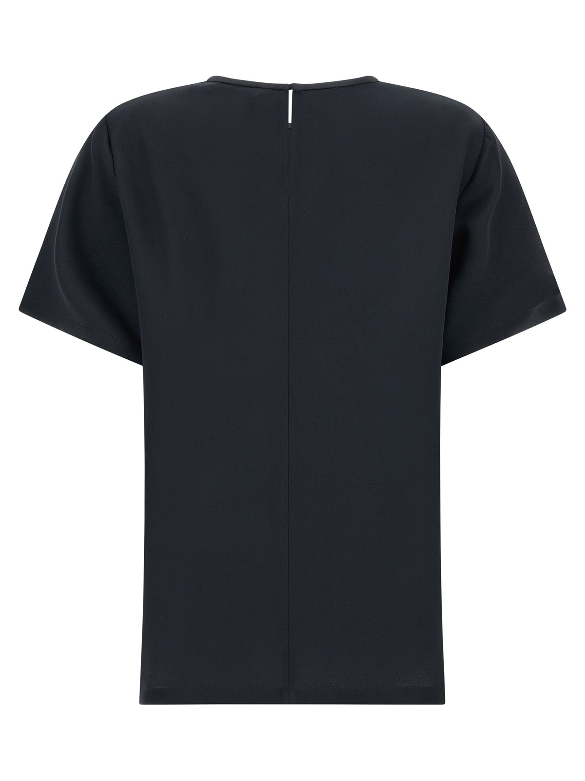 Max Mara Black Silk Blouse